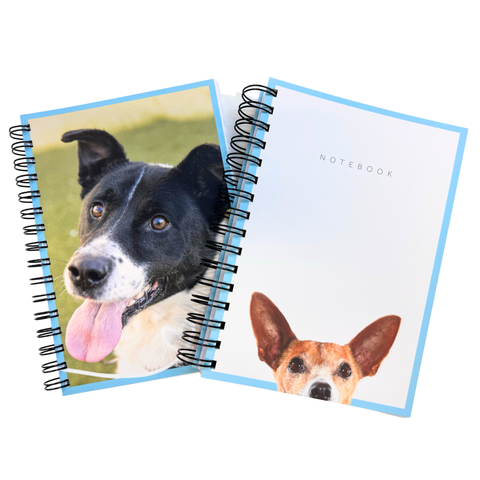 Loyal Companion Notebook Set - A5 Lined & Sketch Dog Notebook Bundle