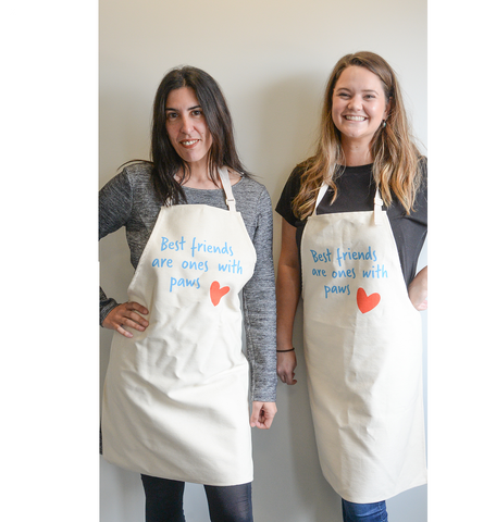 Apron - "Best Friends are the Ones with Paws"